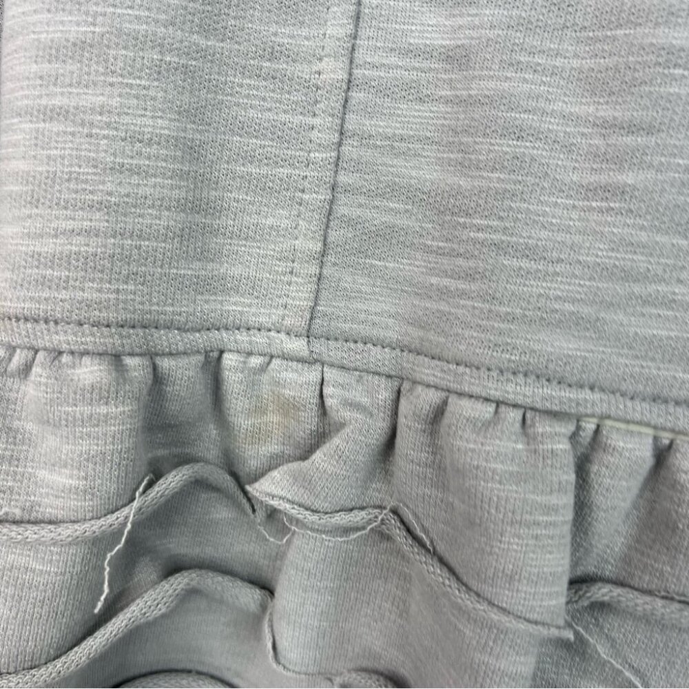 Kensie blazer buttons peplum grey Charcoal Double-Breasted Women's Blazer - Picture 11 of 12
